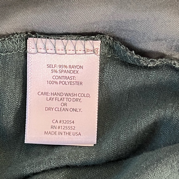 dolan Left Coast Collection Women Copper Solid Large Blouse - Picture 11 of 11